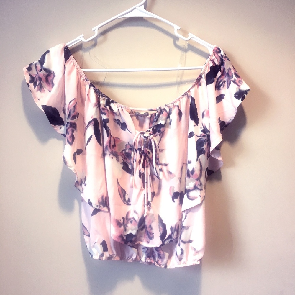 Crop Top Off The Shoulder